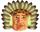Native American face